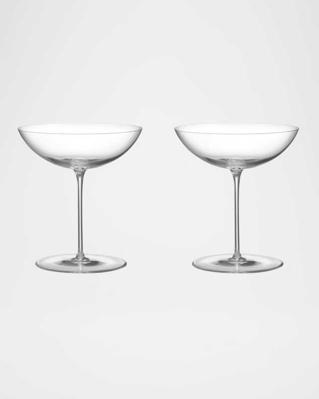 Geometry 9 oz. Cocktail Glasses, Set of 2